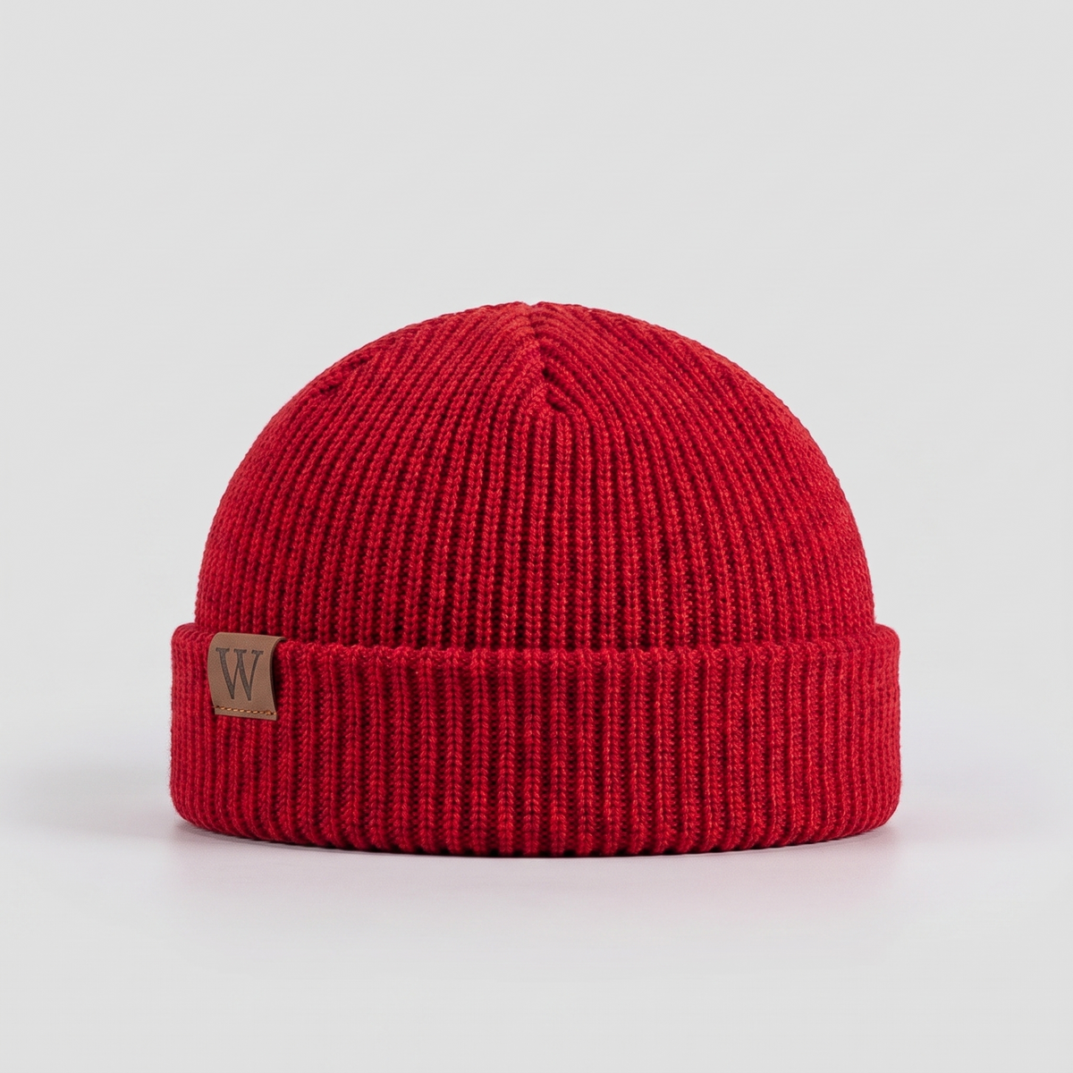 Beanie Hat - Ribbed Fisherman Beanie - Cuffed Winter Hat for Hiking