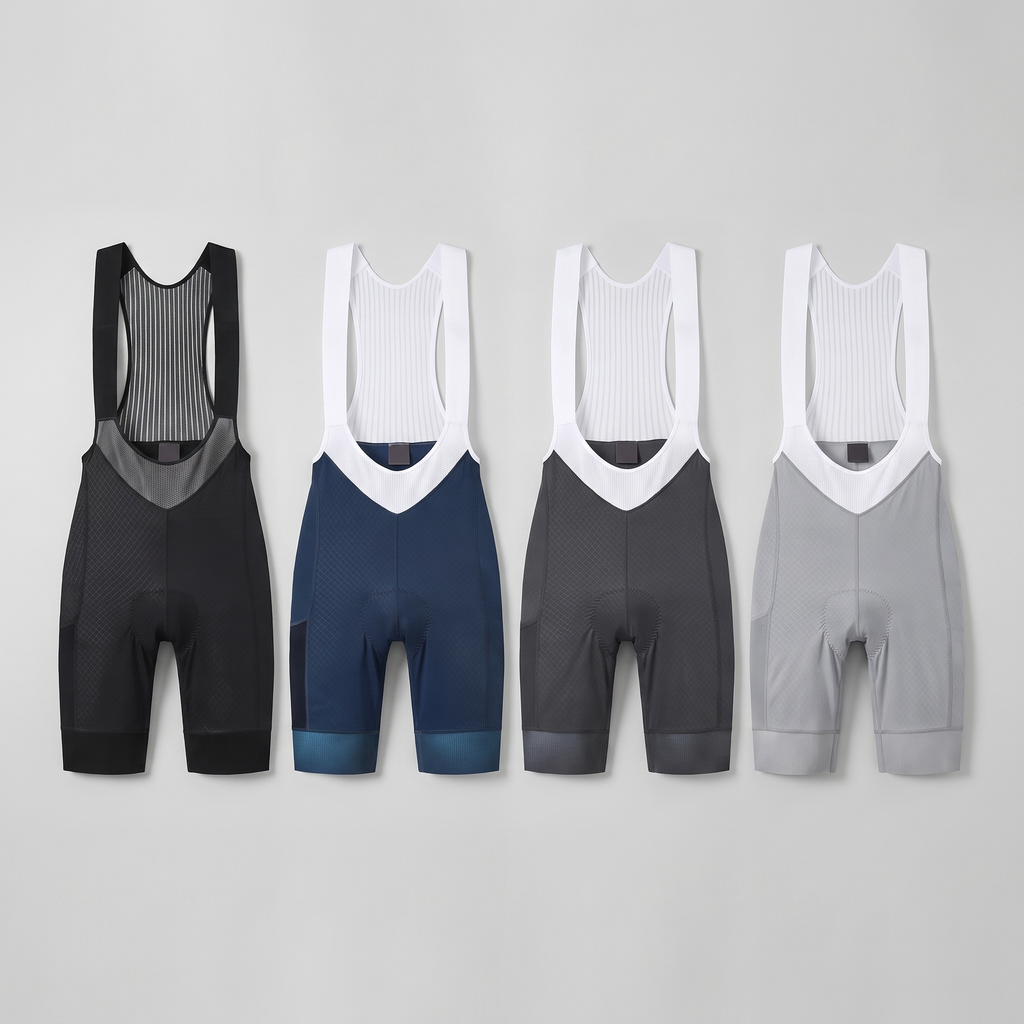 Women's Padded Cycling Shorts - Bib Shorts with Chamois Pad for Road Riding