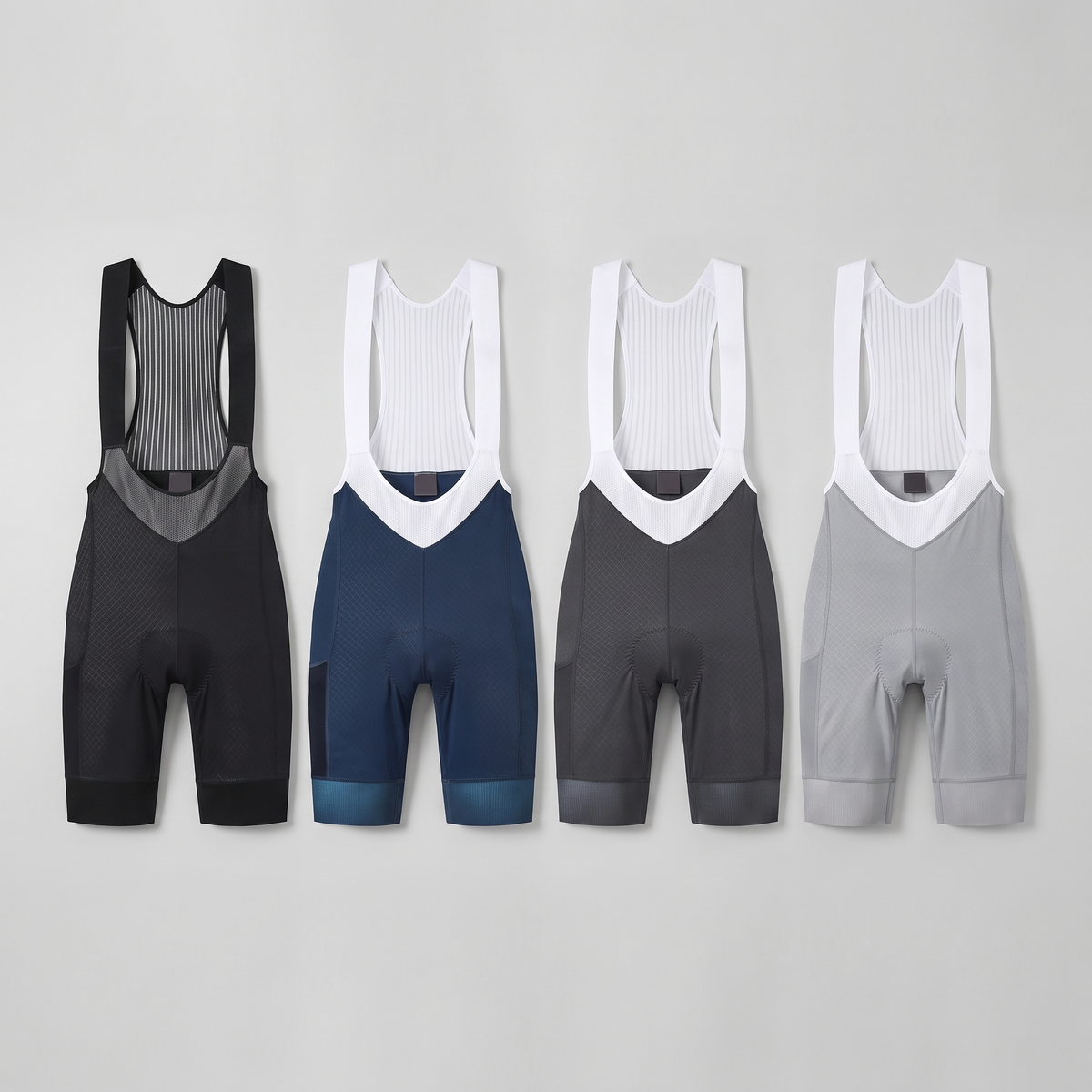 Women's Padded Cycling Shorts - Bib Shorts with Chamois Pad for Road Riding