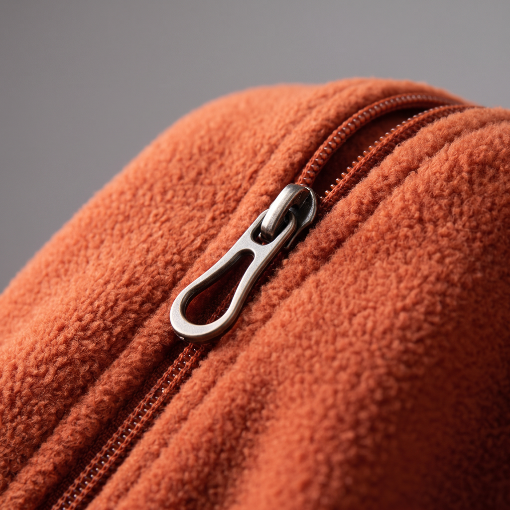 Men's Fleece Jacket - Full-Zip Relaxed Fit - Soft Brushed Fleece