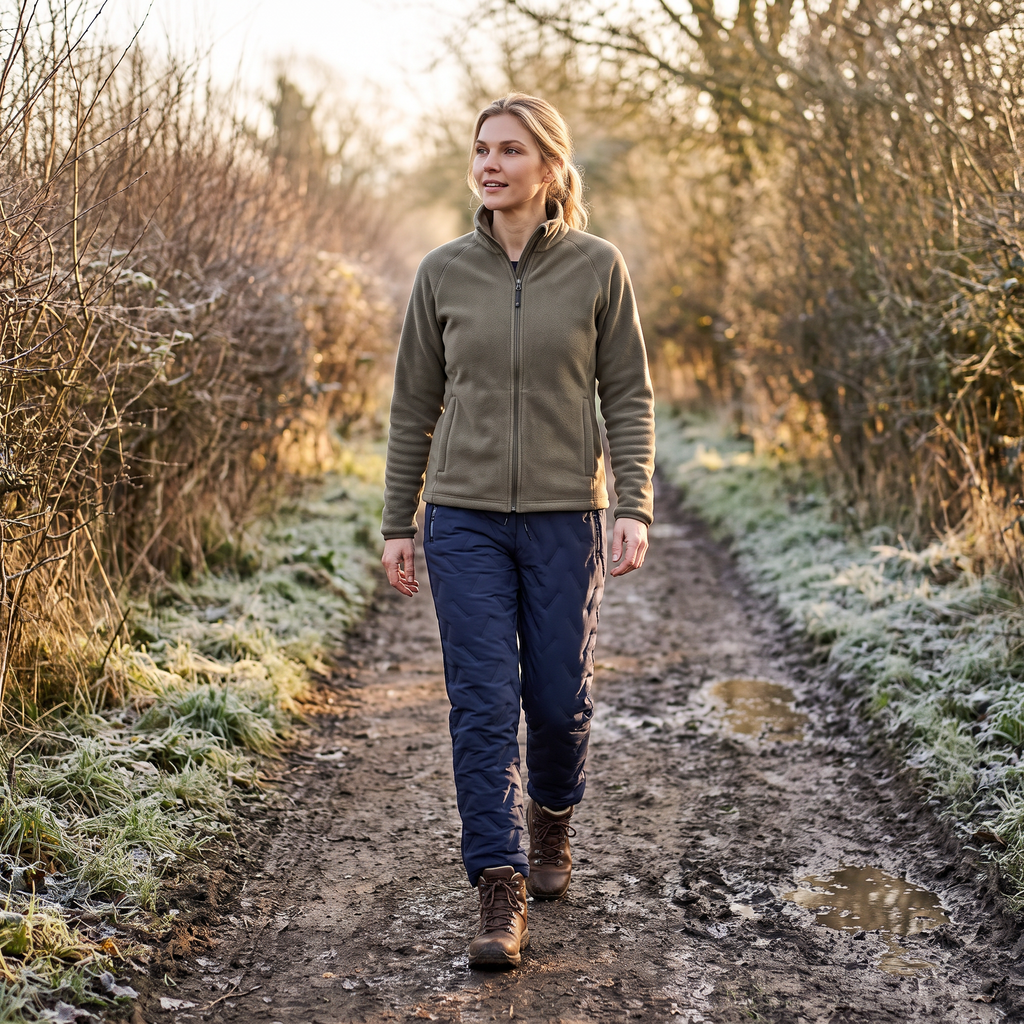 Women's Hiking Trousers - Fleece Lined - Walking Trousers