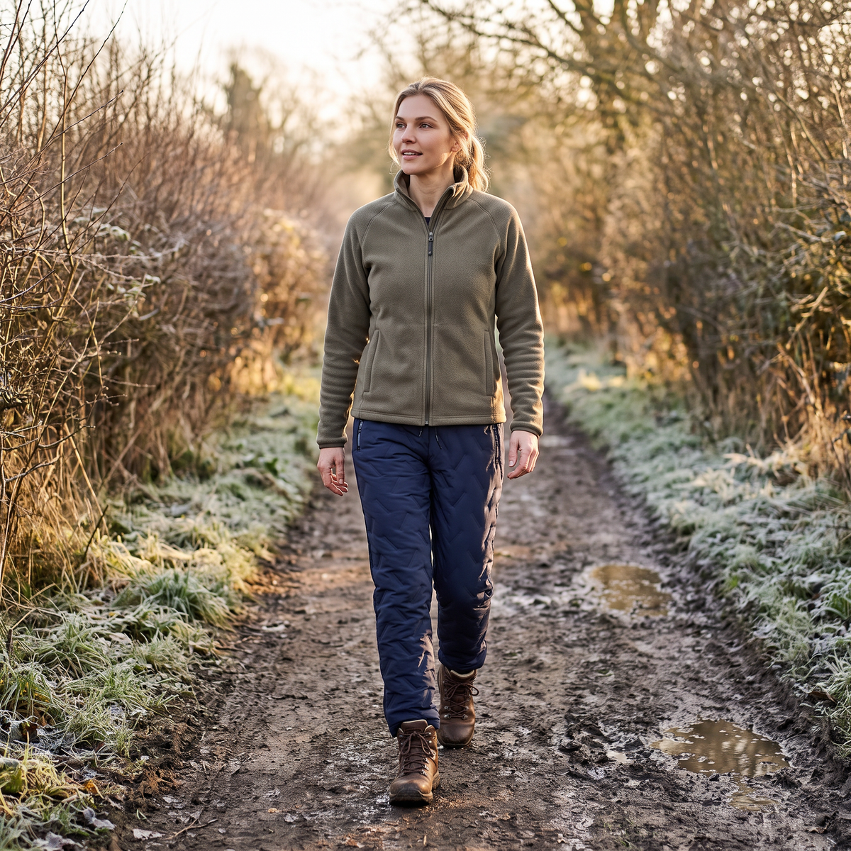 Women's Hiking Trousers - Fleece Lined - Walking Trousers