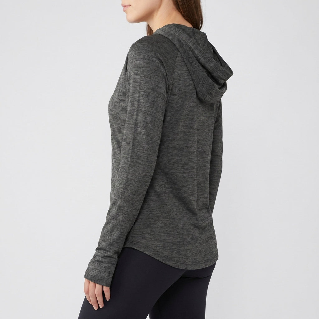 Women's Sun Hoodie - UPF 50+ Midweight Hooded UV Protection Top