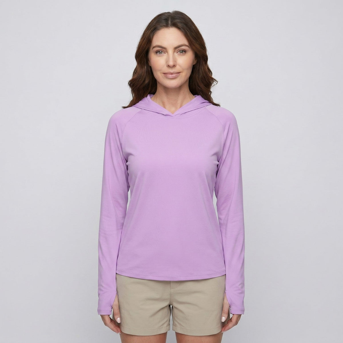 Women's Sun Hoodie - UPF 50+ Lightweight Hooded UV Protection Top