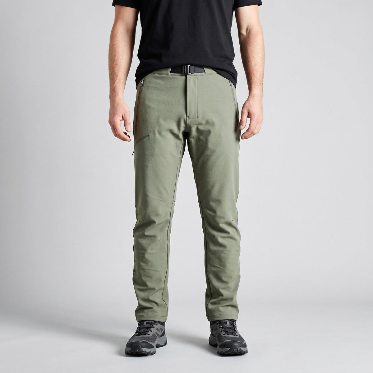Men's Hiking Trousers - Fleece Lined Thermal Walking Trousers
