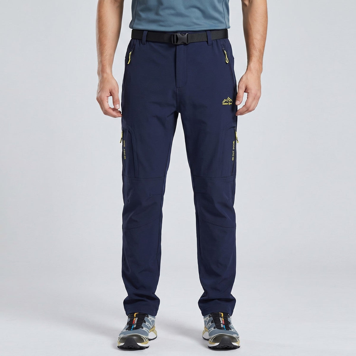 Men's Hiking Trousers - Lightweight Quick-Dry Stretch Walking Trousers