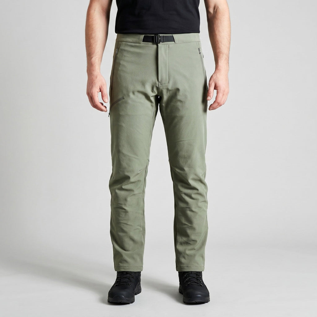Men's Hiking Trousers - Fleece Lined Thermal Walking Trousers