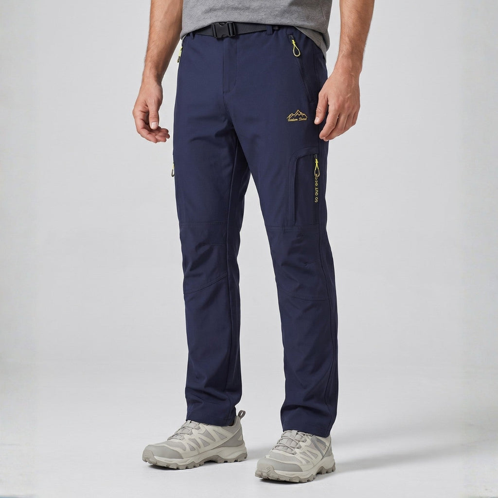Men's Hiking Trousers - Lightweight Quick-Dry Stretch Walking Trousers
