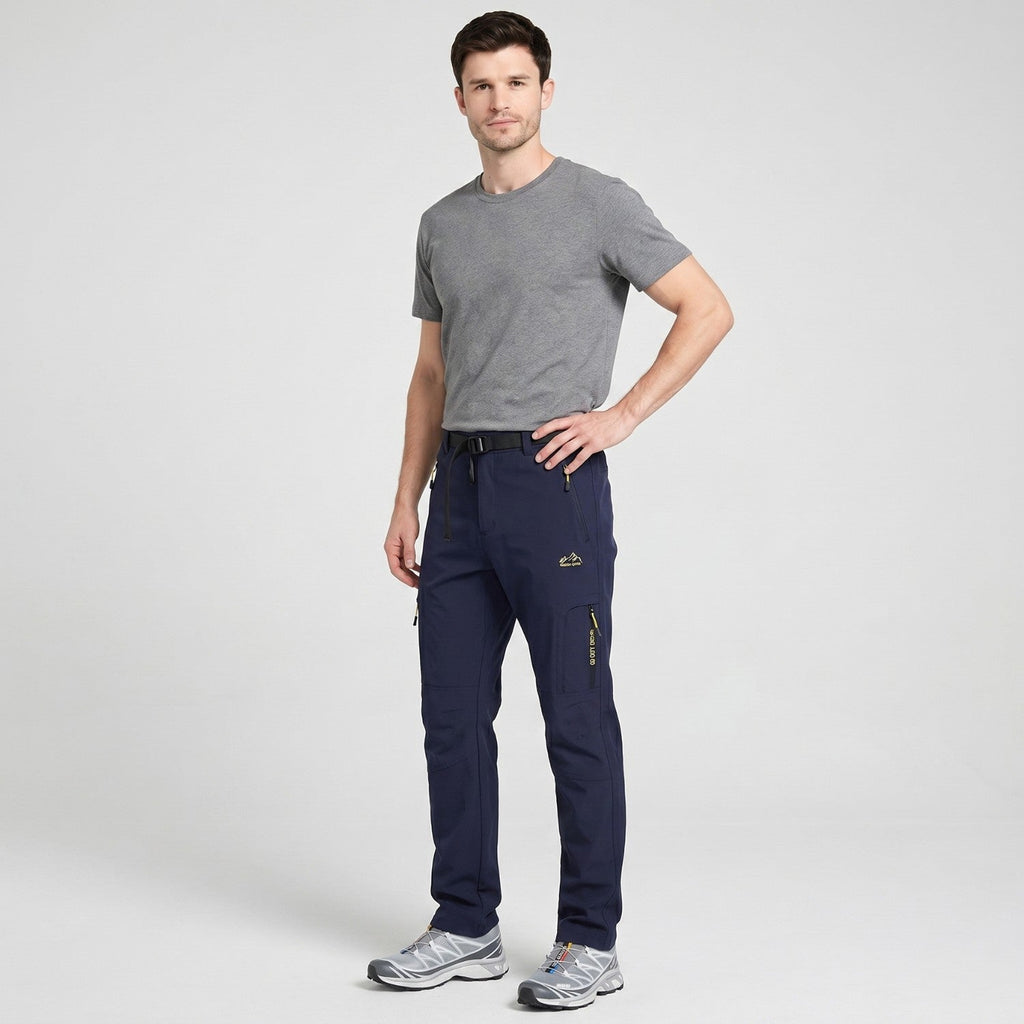 Men's Hiking Trousers - Lightweight Quick-Dry Stretch Walking Trousers