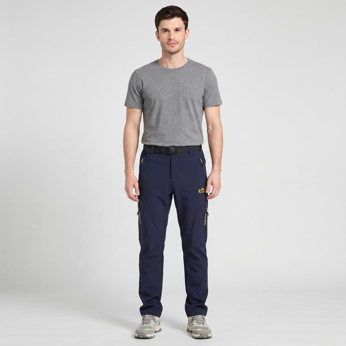 Men's Hiking Trousers - Lightweight Quick-Dry Stretch Walking Trousers