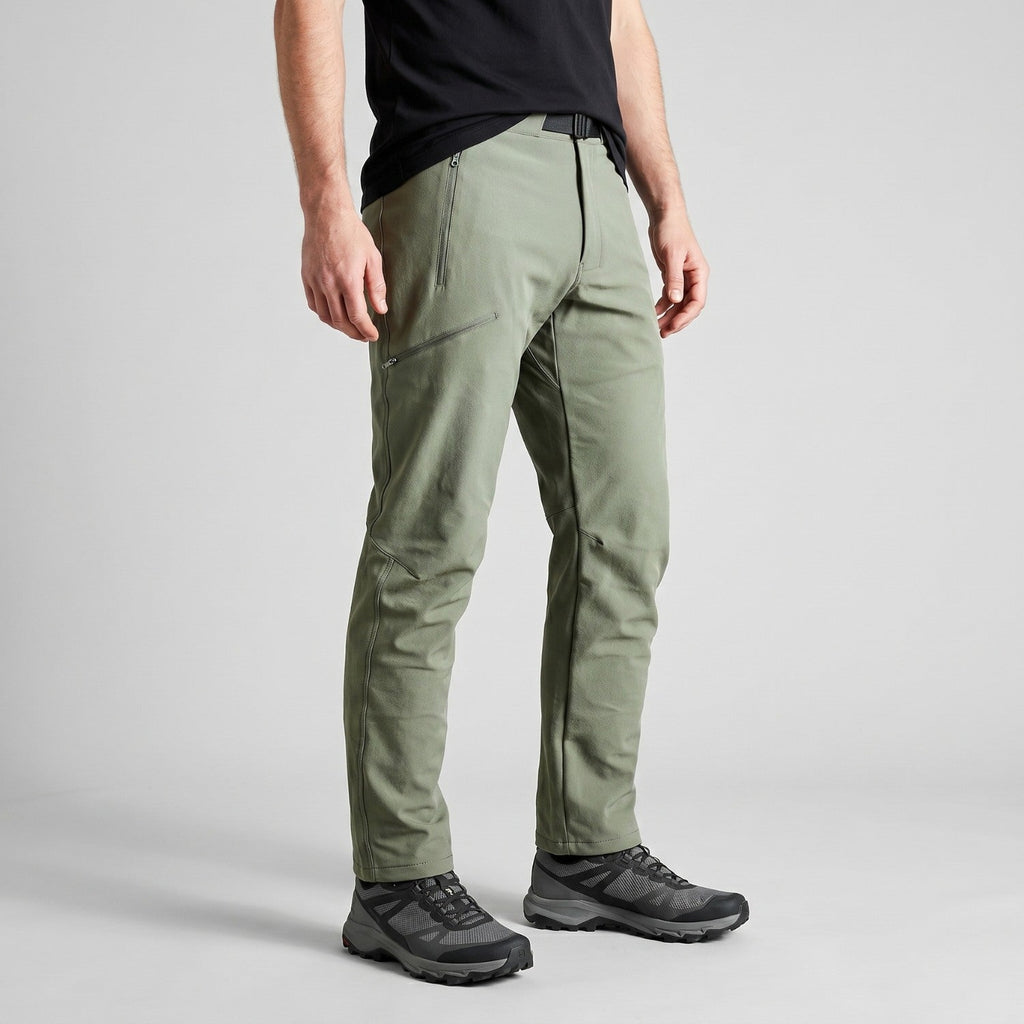 Men's Hiking Trousers - Fleece Lined Thermal Walking Trousers