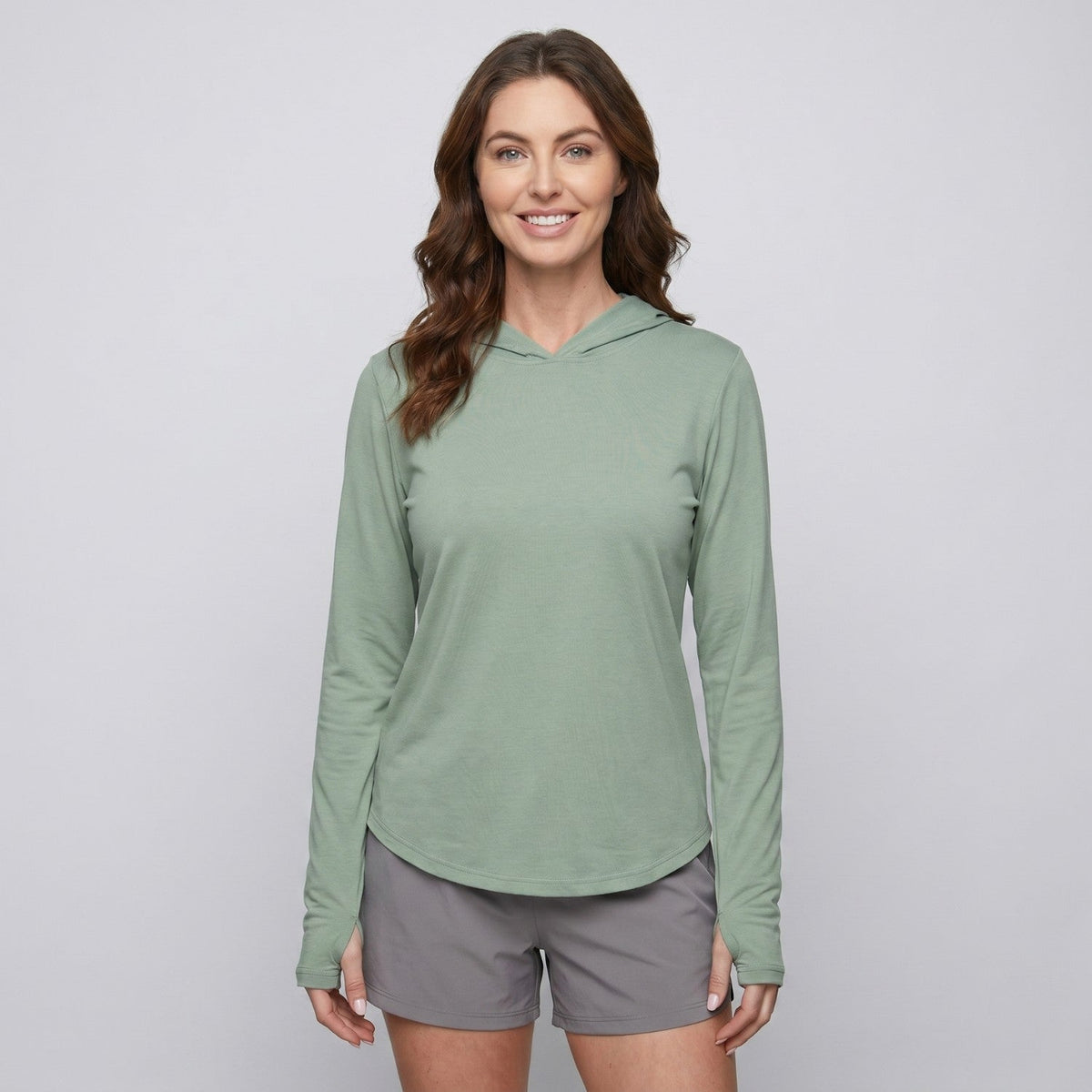 Women's Sun Hoodie - UPF 50+ Lightweight Hooded UV Protection Top