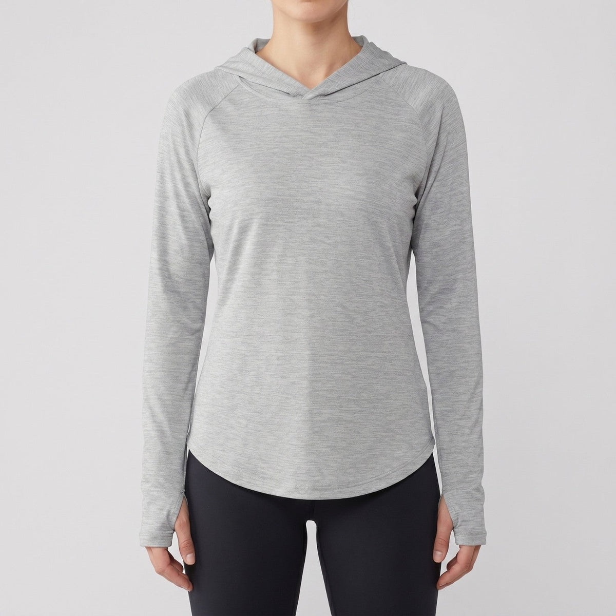 Women's Sun Hoodie - UPF 50+ Midweight Hooded UV Protection Top