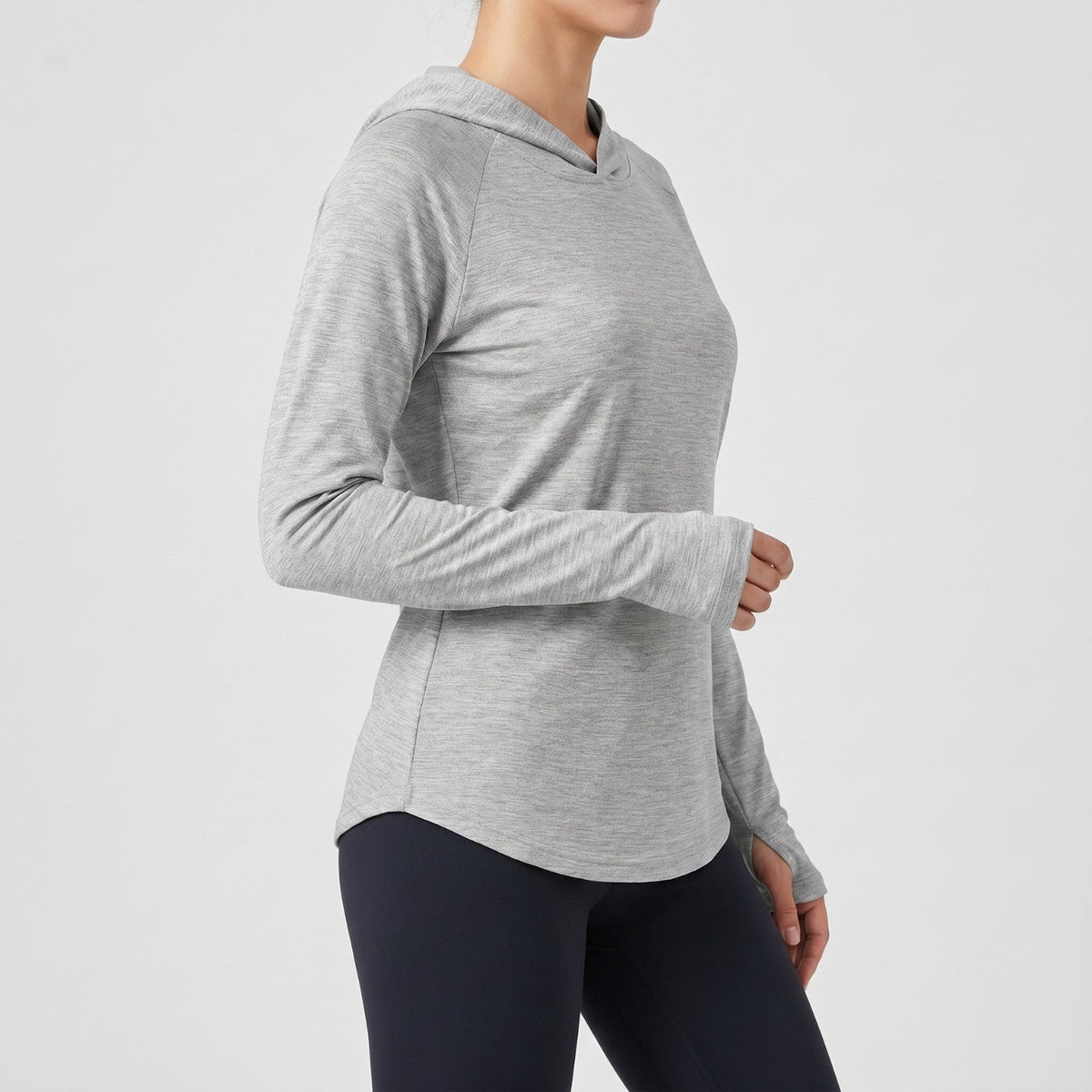 Women's Sun Hoodie - UPF 50+ Midweight Hooded UV Protection Top