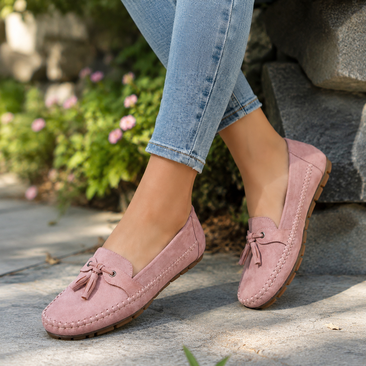 Women’s Comfort Extra Wide Suede Loafers