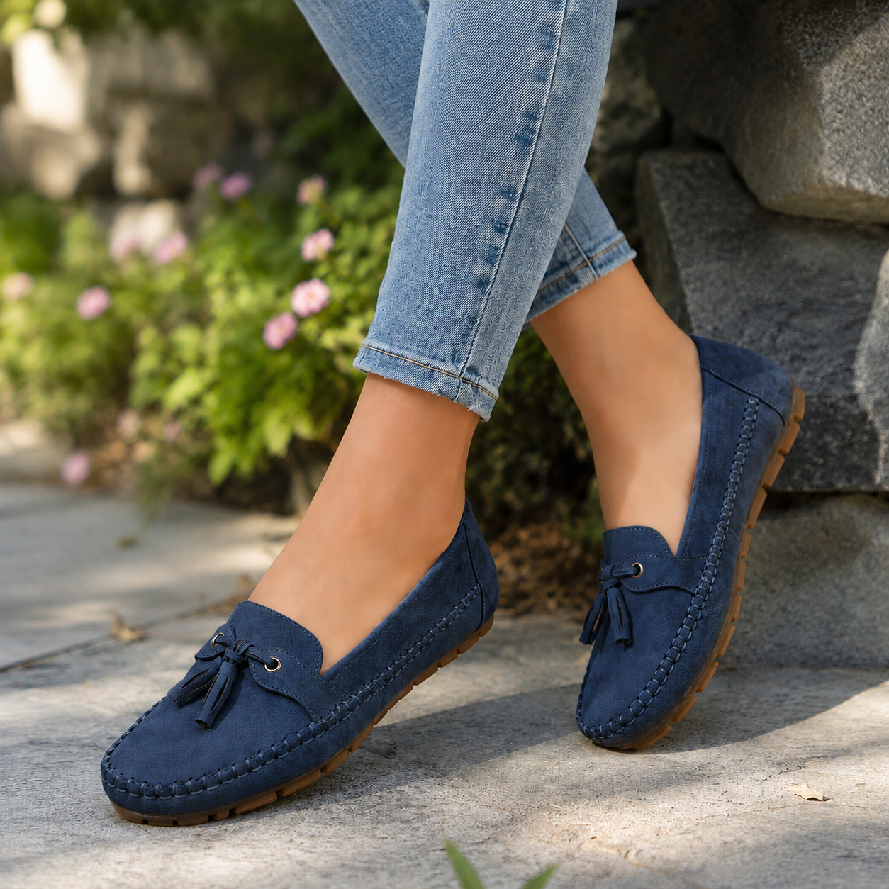 Women’s Comfort Extra Wide Suede Loafers