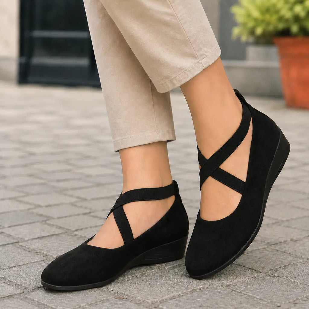 Women’s Comfort Arch Support Flats – Lightweight Comfort Shoes