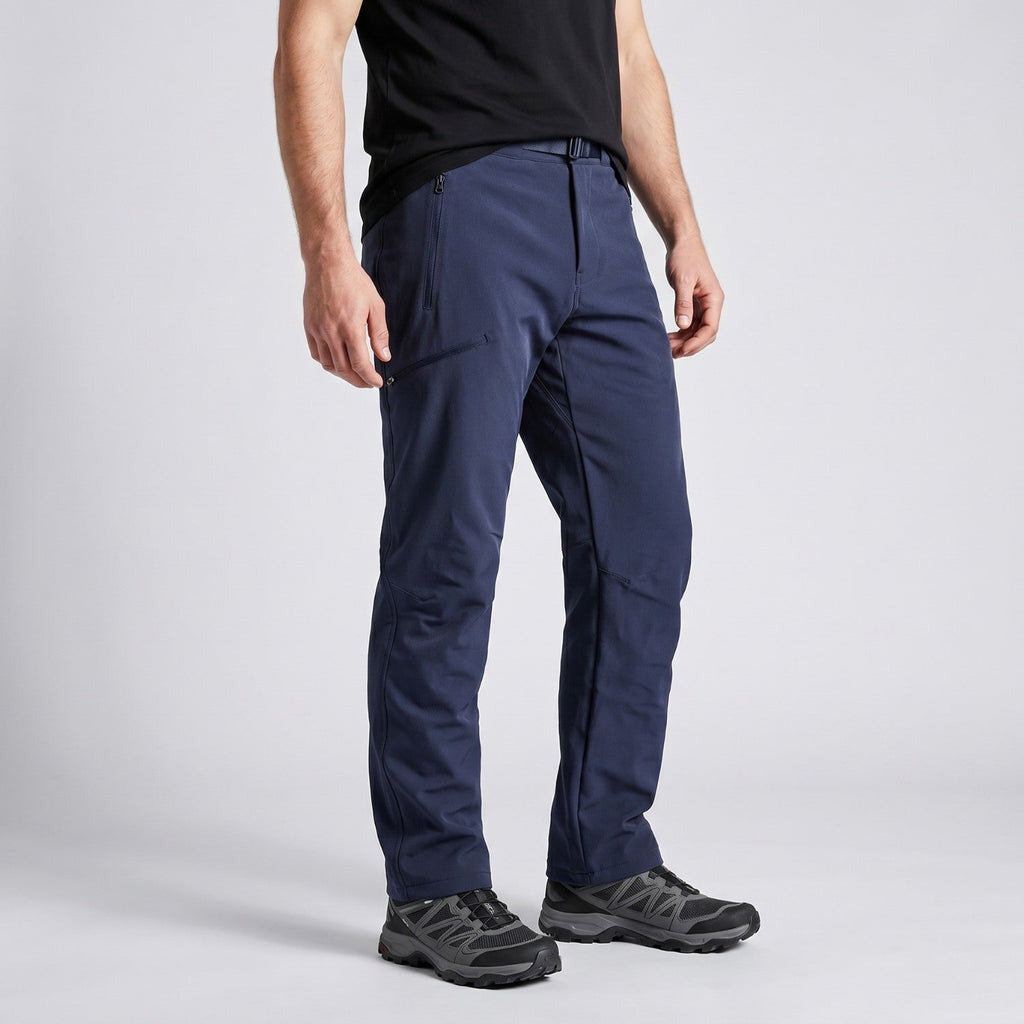Men's Hiking Trousers - Fleece Lined Thermal Walking Trousers