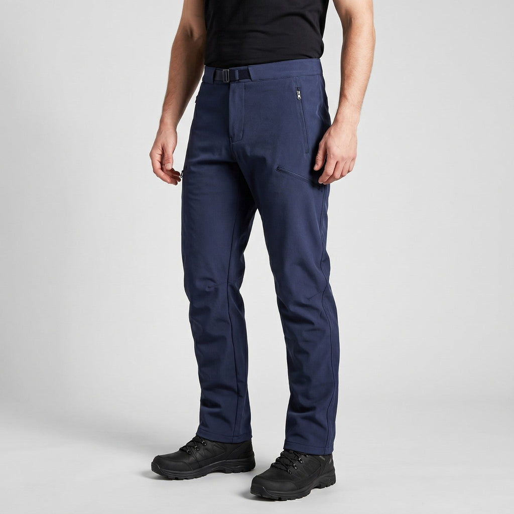 Men's Hiking Trousers - Fleece Lined Thermal Walking Trousers