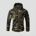 Men’s Hooded Outdoor Jacket – Lightweight Zip-Up Layer for Active Use