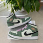 Jordan 1 Mid Dutch Green Used