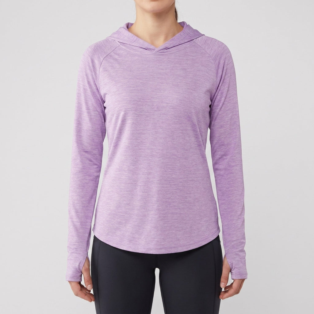Women's Sun Hoodie - UPF 50+ Midweight Hooded UV Protection Top