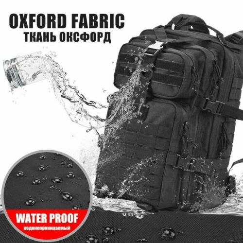 45L Military Tactical Backpack – Large Waterproof Outdoor Rucksack for Survival, Hiking & Camping