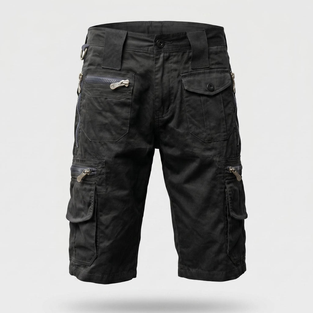 Men's Outdoor Cargo Shorts - 10 Pocket Cotton - Hiking & Fishing Shorts