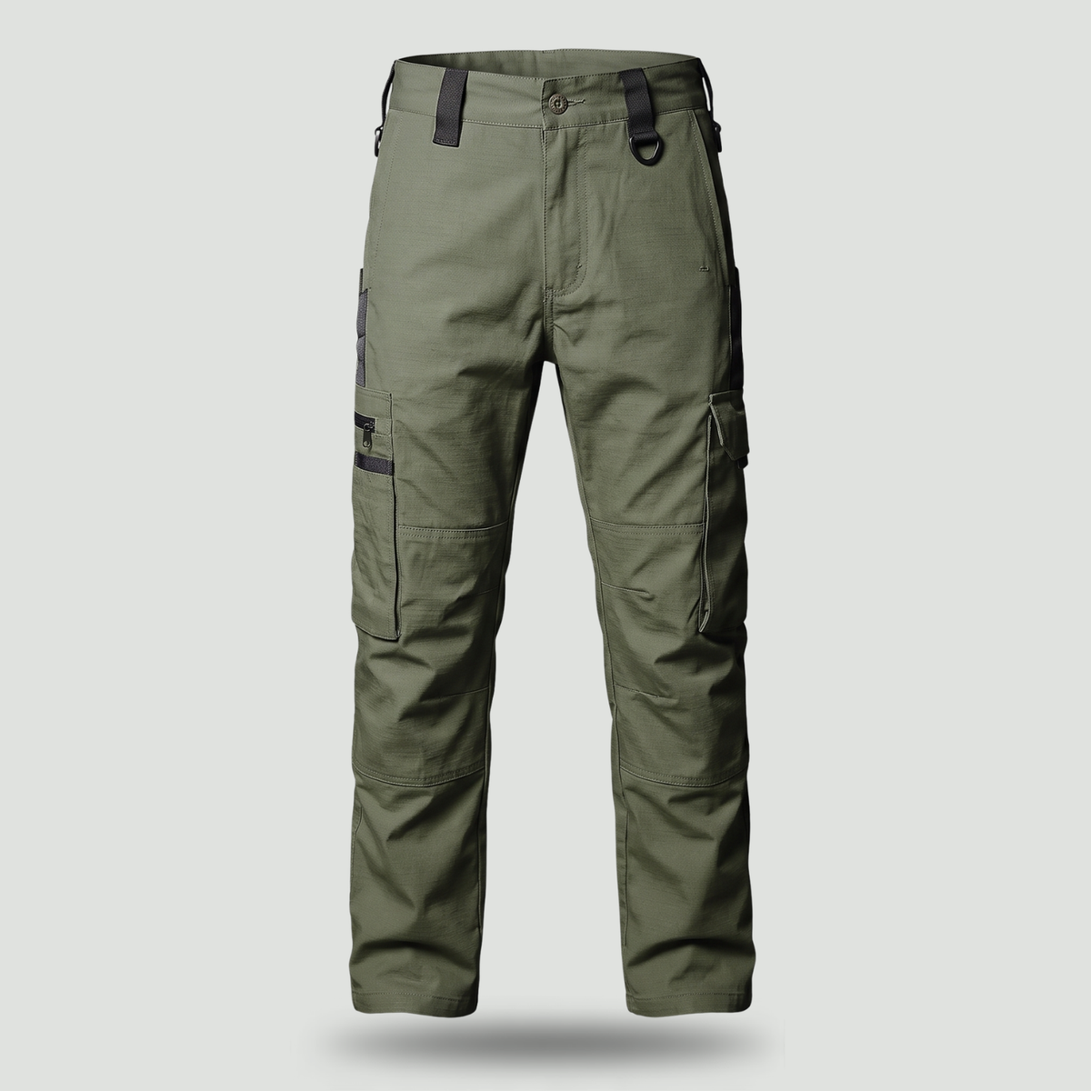 Men's Water-Resistant Cargo Trousers – Multi-Pocket Tactical Pants for Hunting and Fishing