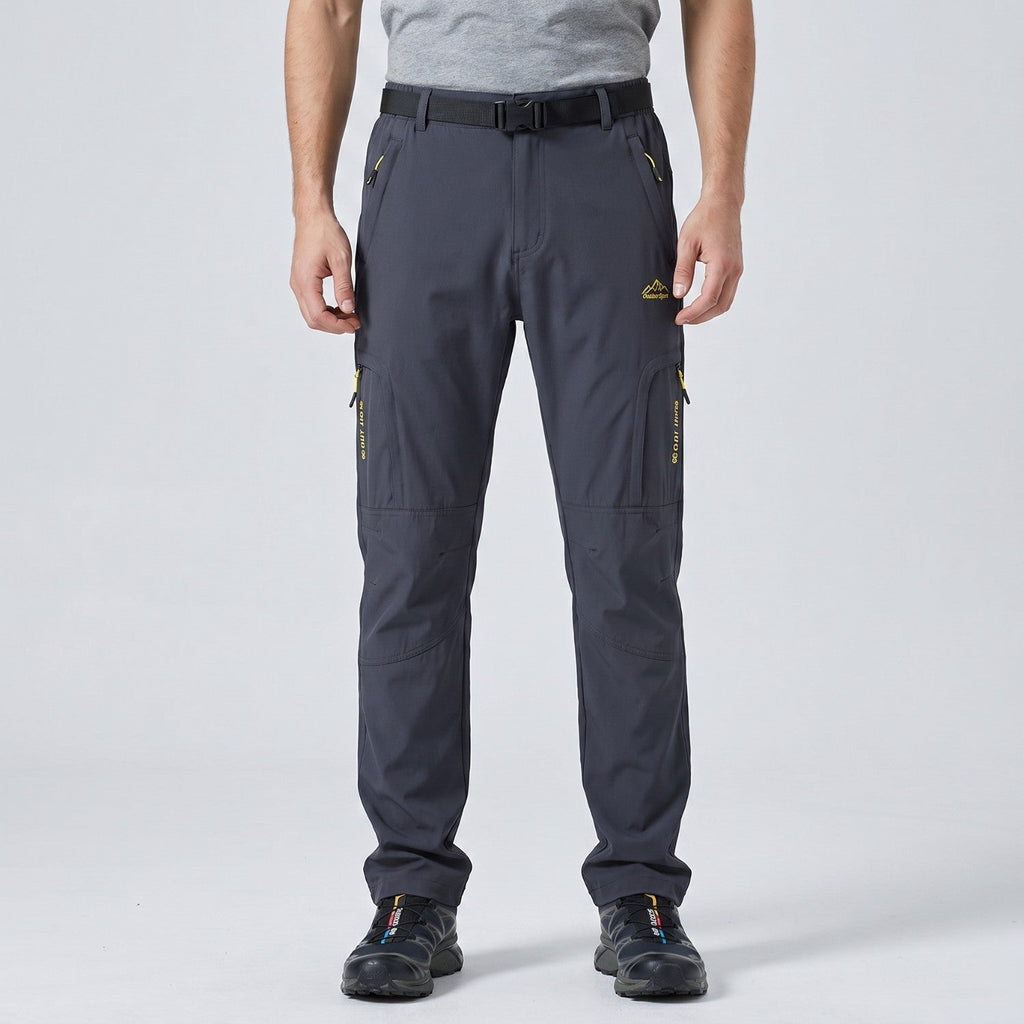 Men's Hiking Trousers - Lightweight Quick-Dry Stretch Walking Trousers