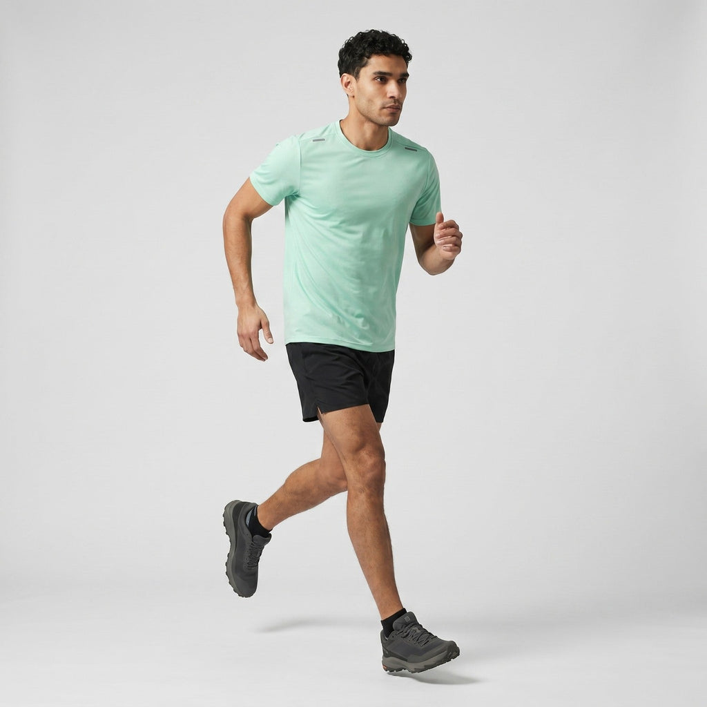 Men's Running T-Shirt - Quick-Dry Hiking & Outdoor - Moisture-Wicking Tee