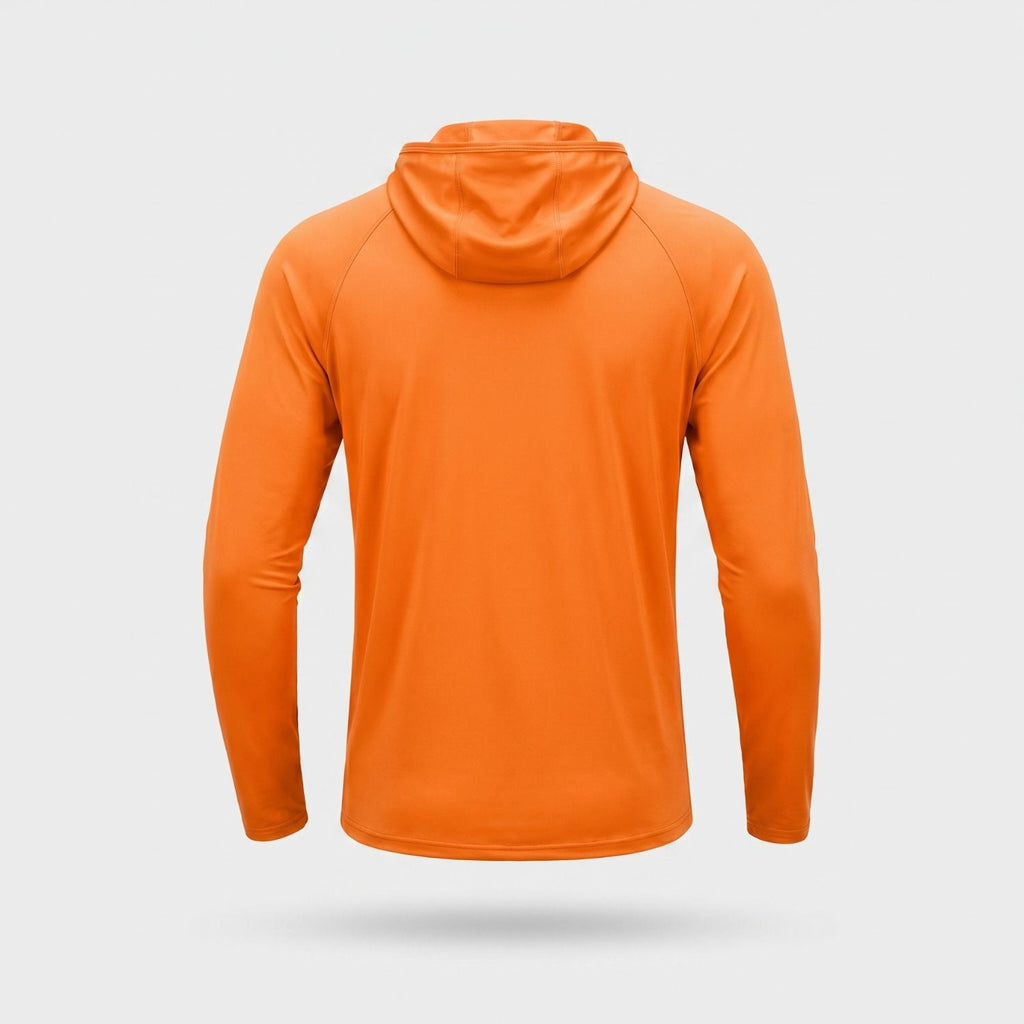 Men's UPF 50+ Sun Hoodie – Lightweight Quick-Dry Hiking & Fishing UV Top with Thumb Loops