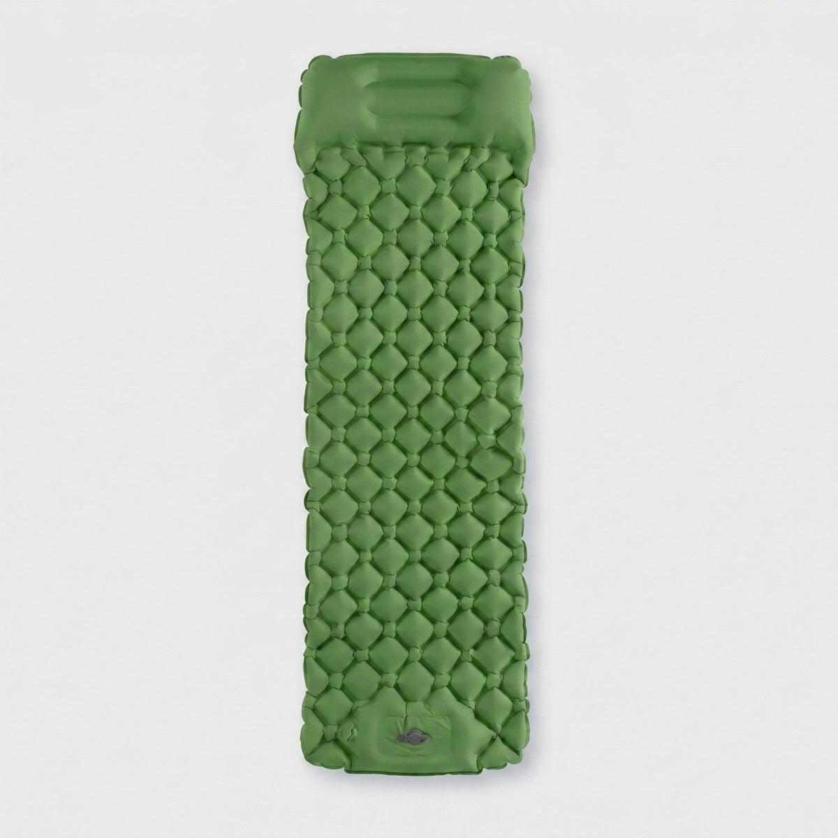 Camping Sleeping Mat - Built-In Foot Pump - Inflatable Mat with Pillow