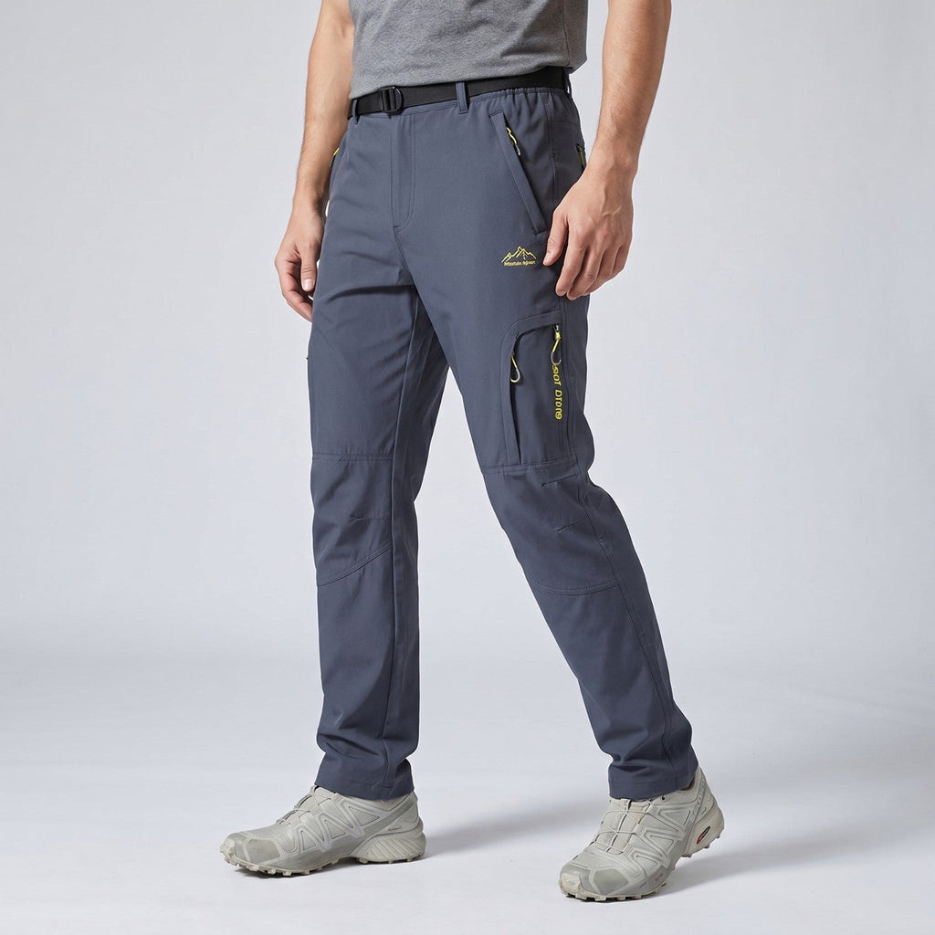 Men's Hiking Trousers - Lightweight Quick-Dry Stretch Walking Trousers