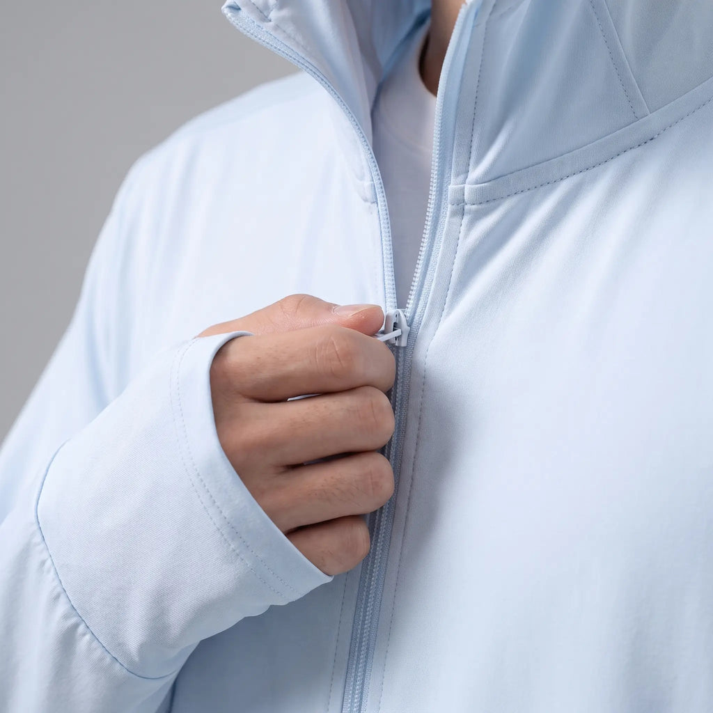 Men's Full-Zip Sun Hoodie - UPF 50+ Vented Hiking & Fishing Jacket