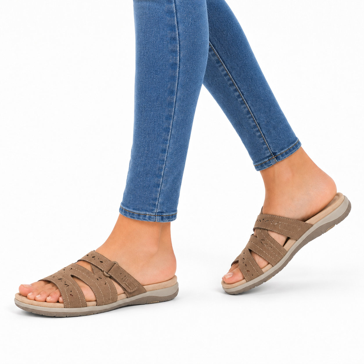 Women' Summer Comfort Sandals Adjustable Soft Soles
