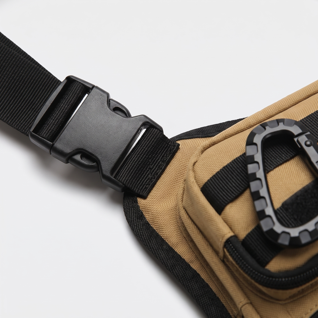 Men's Chest Bag - Multi-Pocket Chest Rig for Hiking and Dog Walking