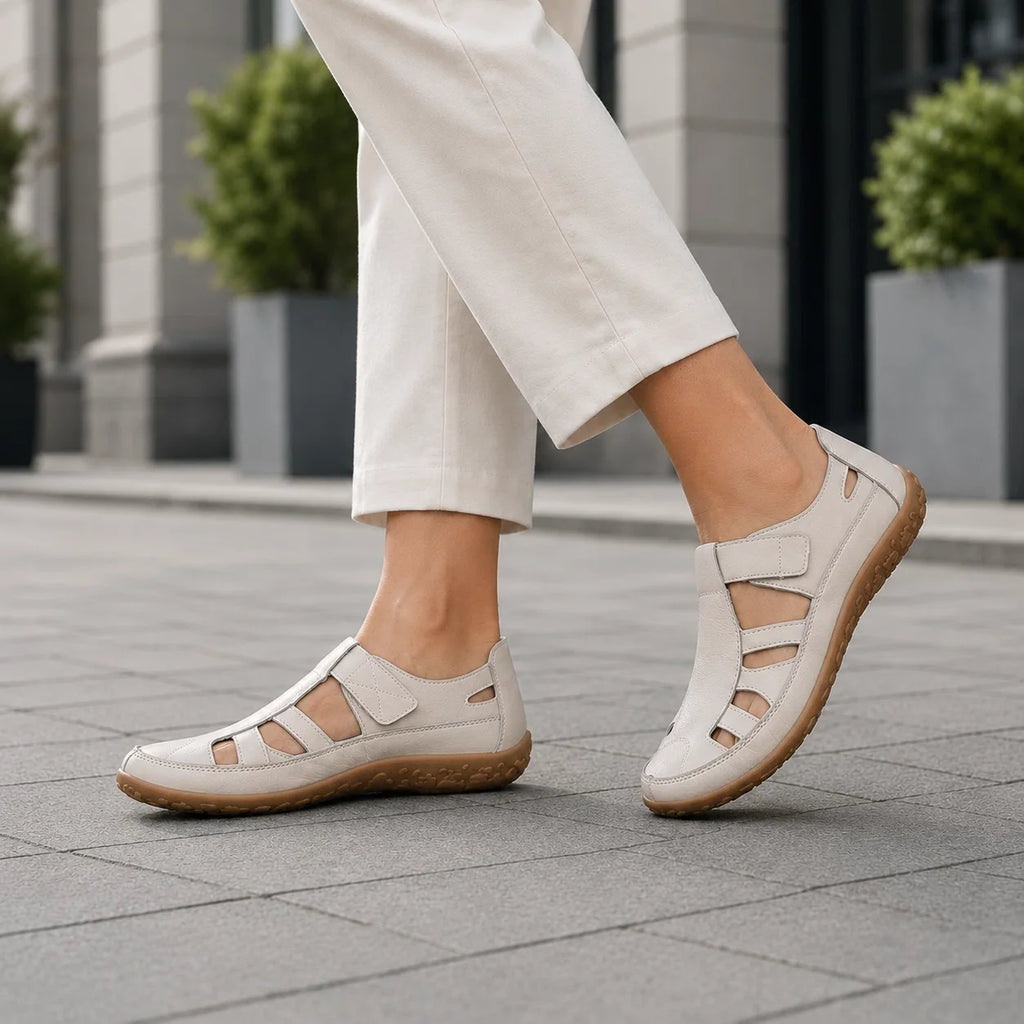 Comfort Wide Toe Box Leather Comfort Shoes