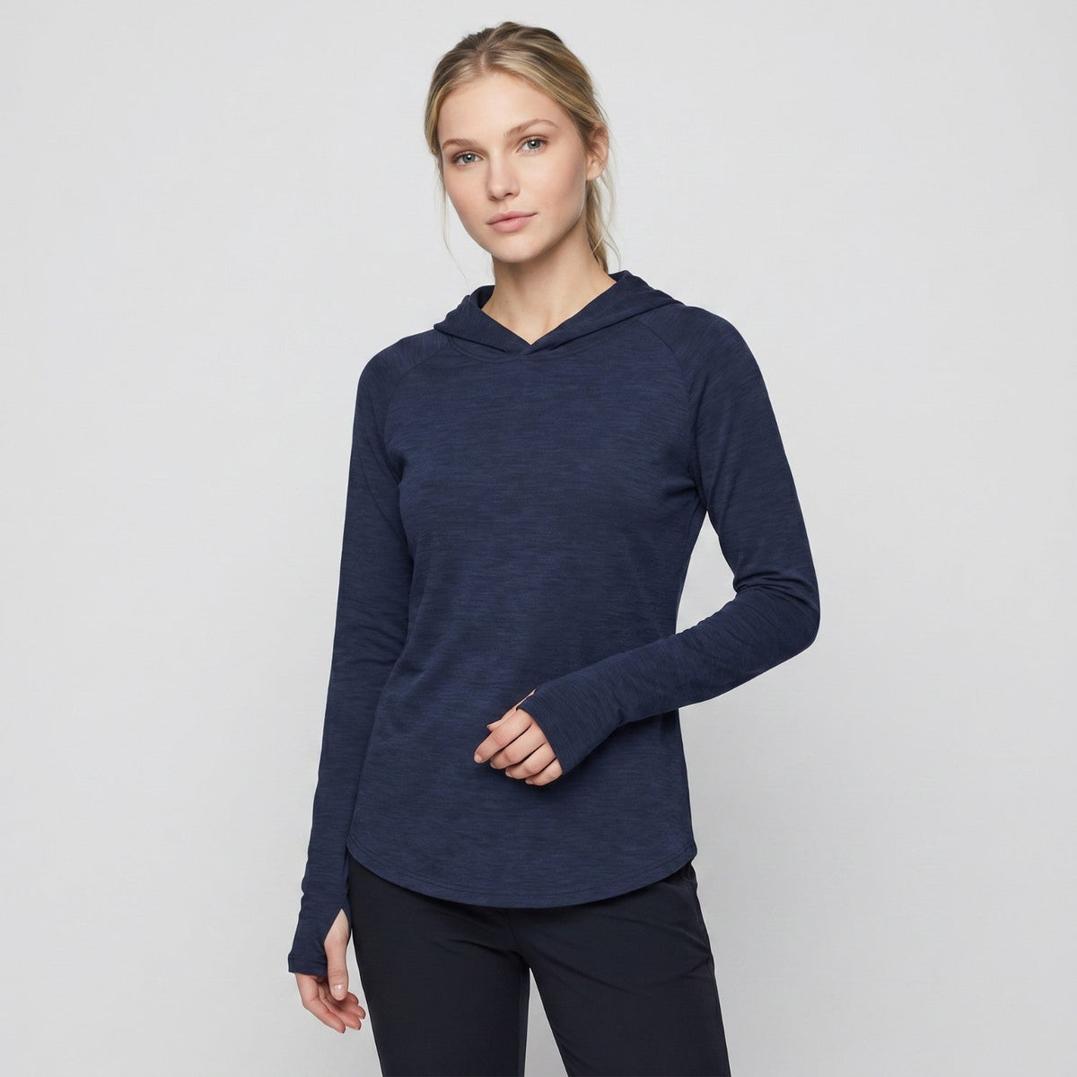 Women's Sun Hoodie - UPF 50+ Midweight Hooded UV Protection Top