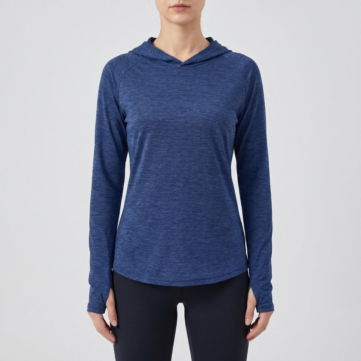 Women's Sun Hoodie - UPF 50+ Midweight Hooded UV Protection Top