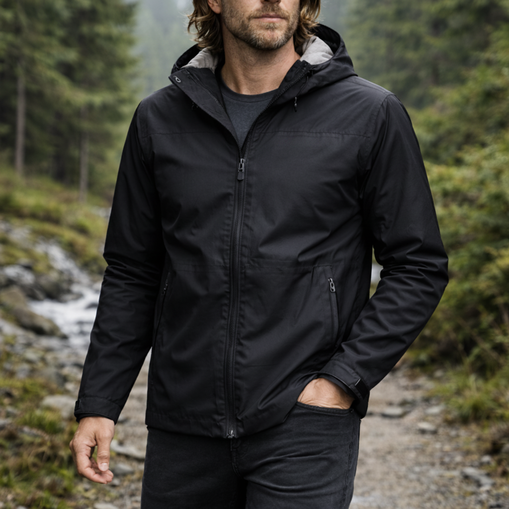 Lightweight Waterproof Unisex Jacket for Outdoor and Everyday Wear