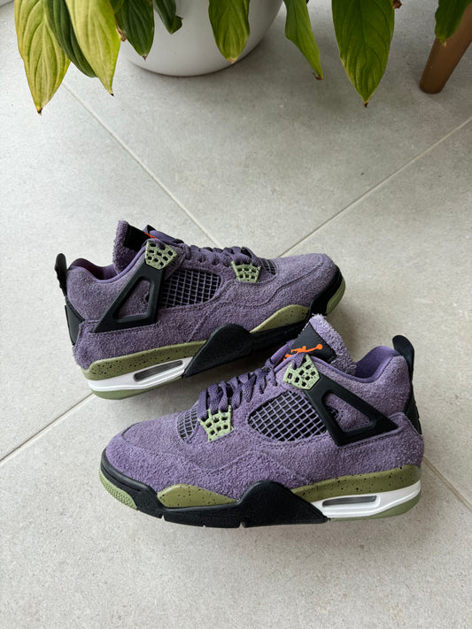 Jordan 4 Retro Purple Canyon Used