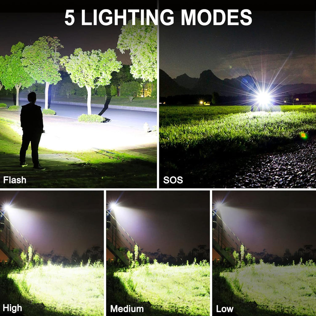 LED Flashlights: Powerful and Bright Flashlight for Everyday, Camping and Outdoor Usage