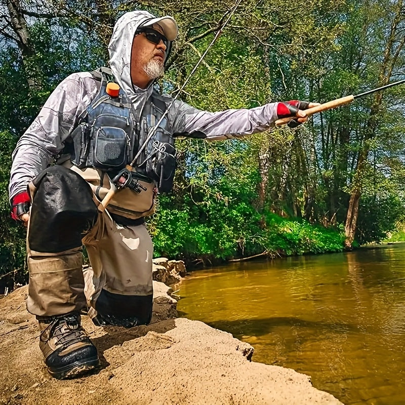 Men’s Multi-Pocket Outdoor Fishing Vest – Breathable Utility Design