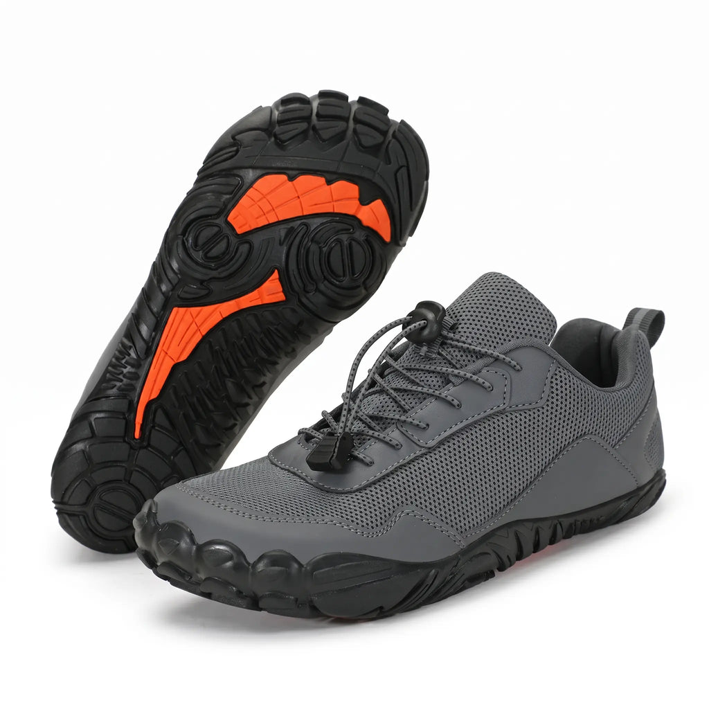 Comfort Barefoot Wide Toe Box Hiking Shoes | Non-Slip Outdoor Walking Trainers - Unisex