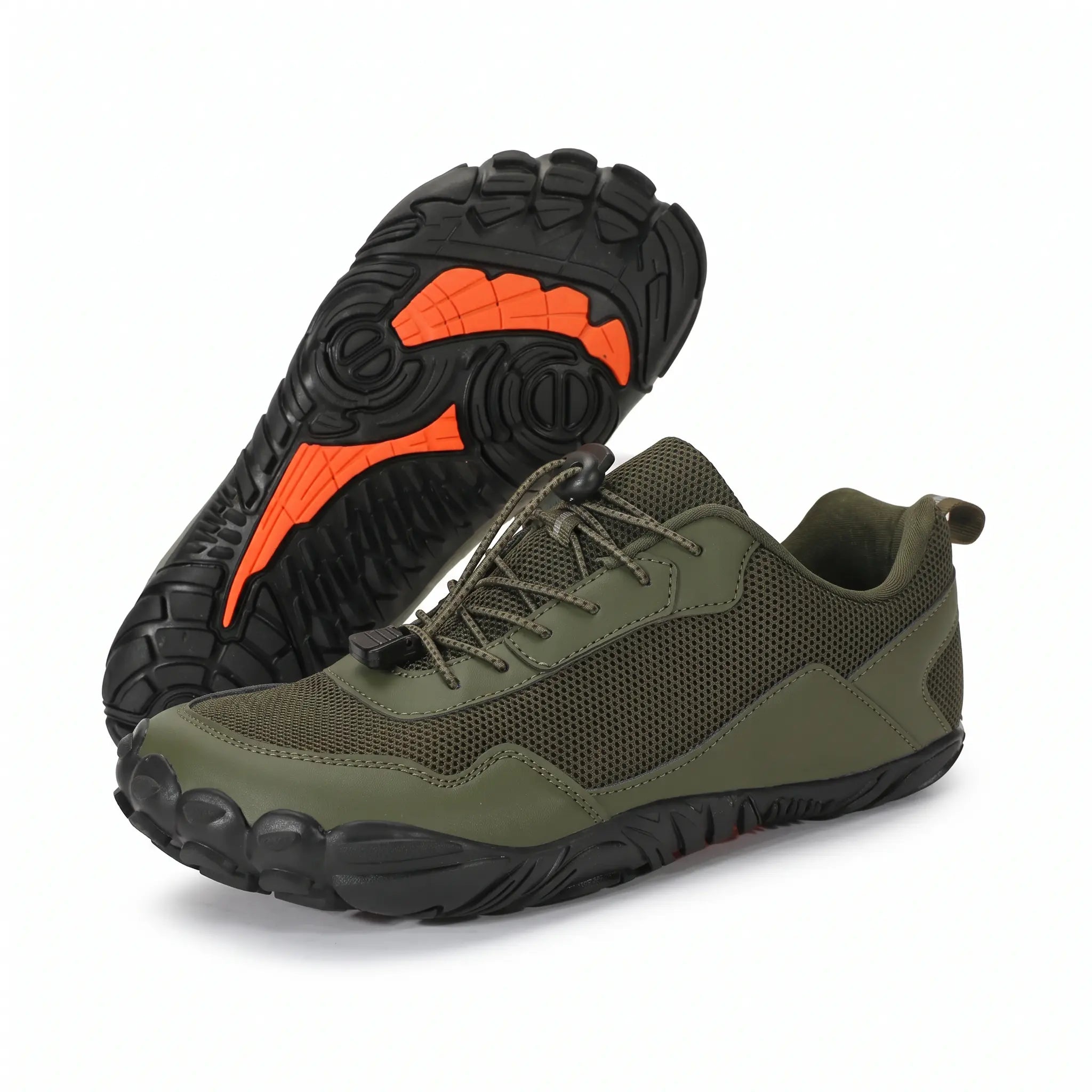 Comfort Barefoot Wide Toe Box Hiking Shoes | Non-Slip Outdoor Walking Trainers - Unisex