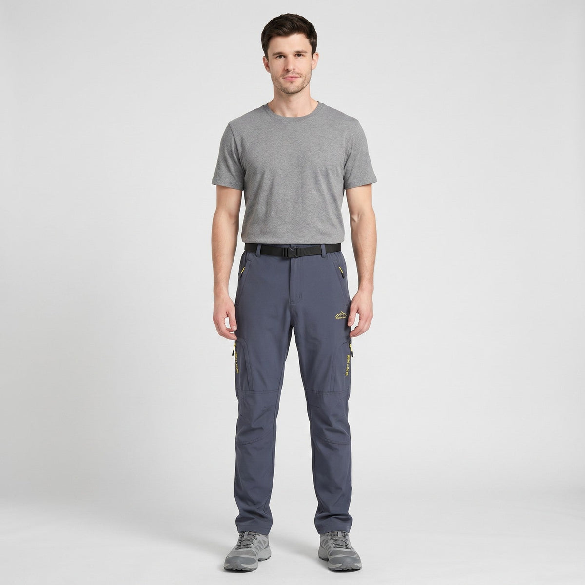 Men's Hiking Trousers - Lightweight Quick-Dry Stretch Walking Trousers