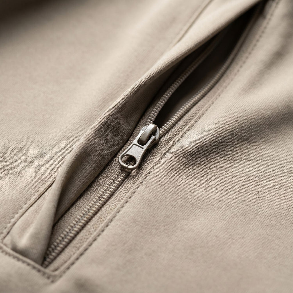 Men’s Quick-Dry Polo Shirt – Zip Pocket - Hiking & Outdoor Top