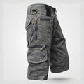Men's Outdoor Cargo Shorts - 10 Pocket Cotton - Hiking & Fishing Shorts