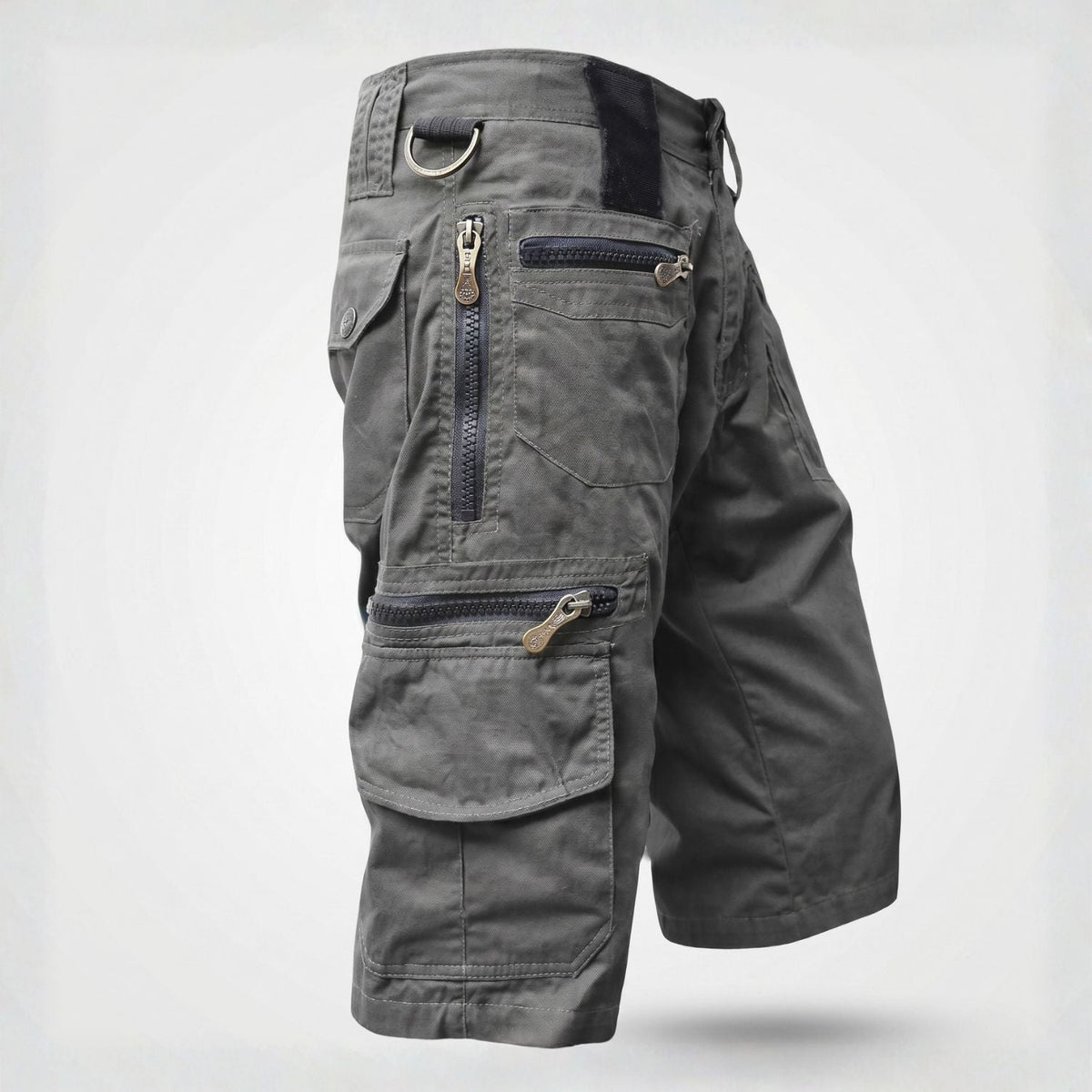 Men's Outdoor Cargo Shorts - 10 Pocket Cotton - Hiking & Fishing Shorts